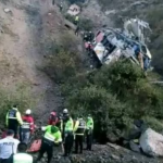 BREAKING NEWS At least 23 dead after bus falls into a chasm in… See more image